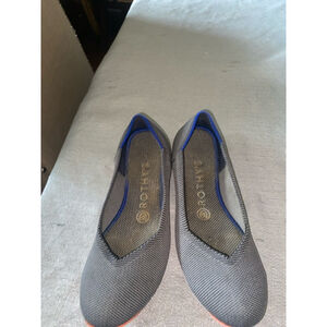 Women's Rothy's Flats Gray Orange Size 7